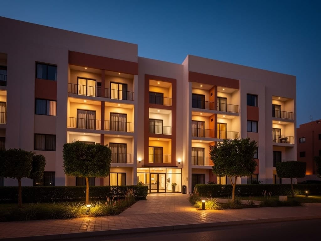 Residential block, 24 units